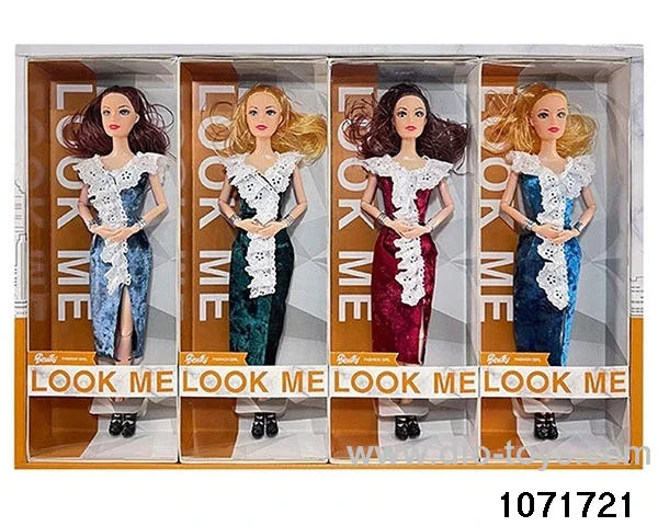 11.5 inch 9 jointed doll set in display box