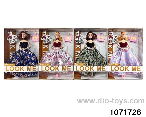 11.5 inch 9 jointed doll set in window box