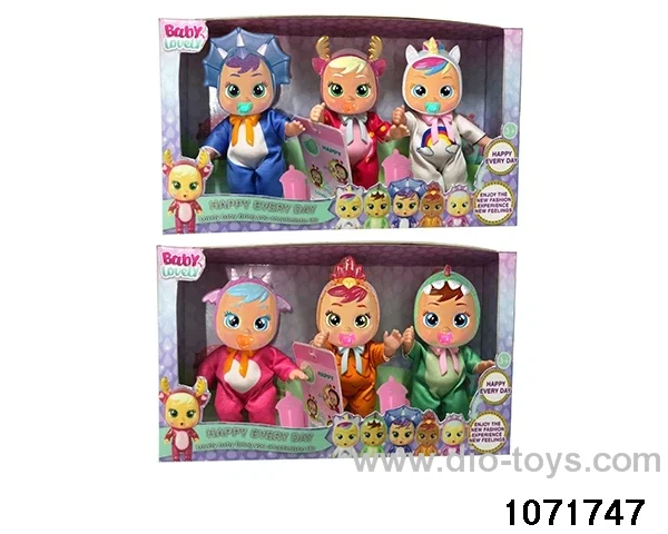 5.5 inch doll set in window box