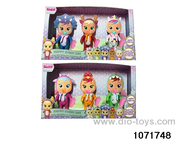 5.5 inch doll set in window box