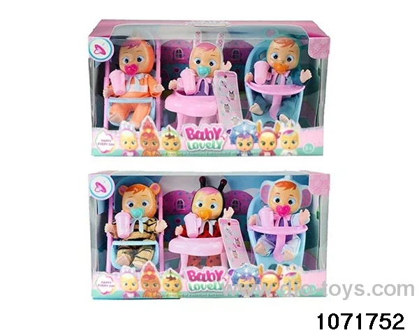 6 inch doll set in window box