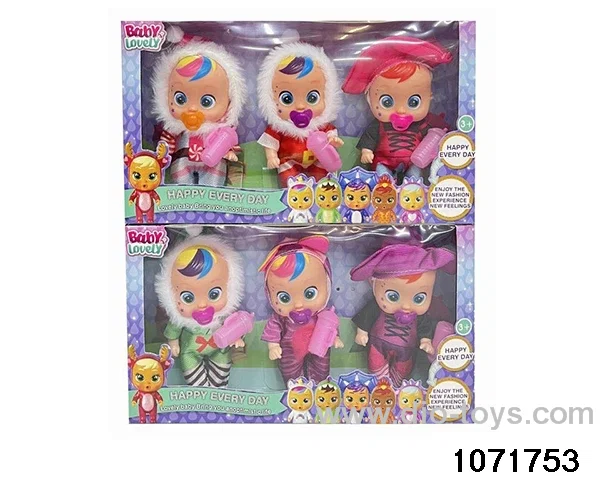 6 inch doll set in window box