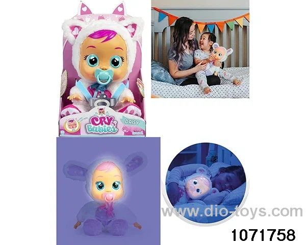 14 inch doll set with 4 voices music in display box