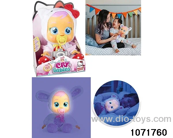 14 inch doll set with 4 voices music in display box