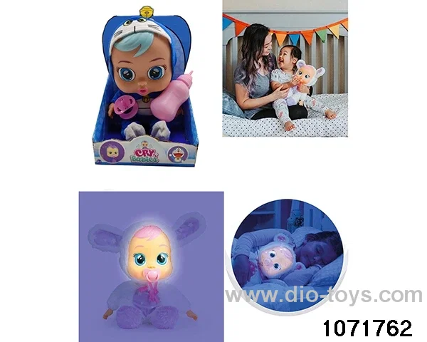 14 inch doll set with 4 voices music in display box
