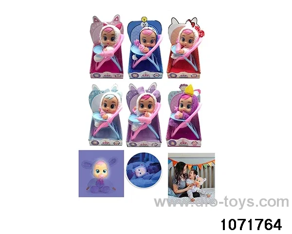 10 inch doll set with 4 voices music in display box
