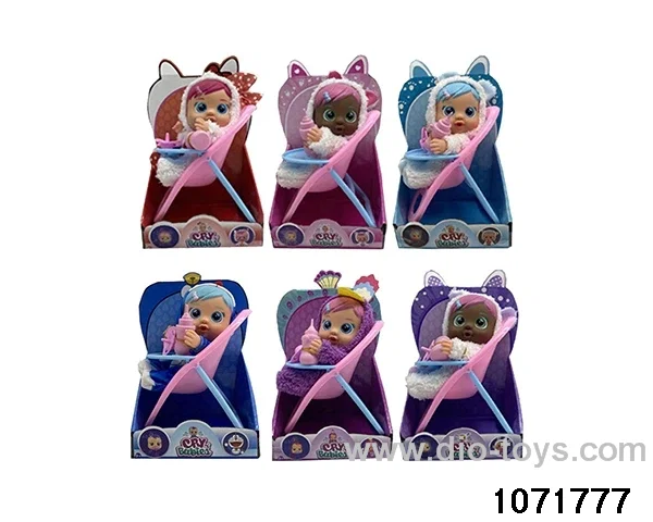 10 inch doll set with 4 voices music in display box