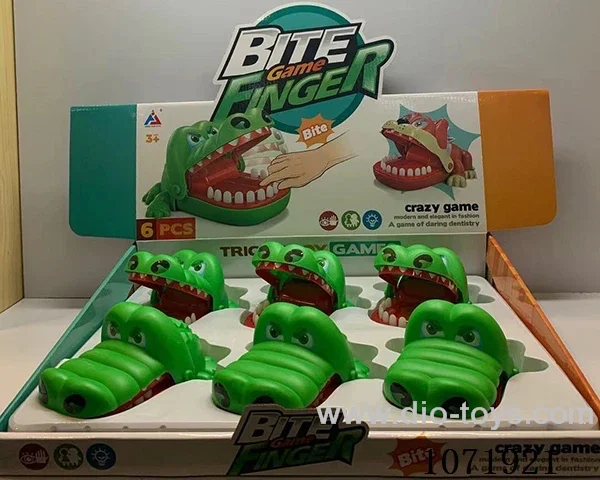 Hand biting game toys