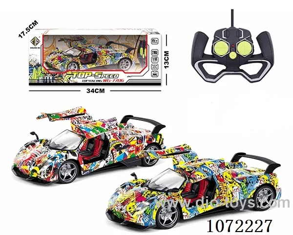 1:18 5ch rc car with light