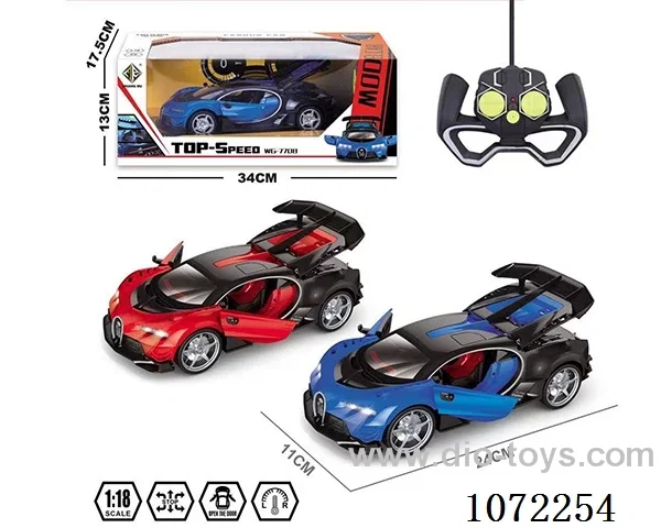 1:18 5ch rc car with light