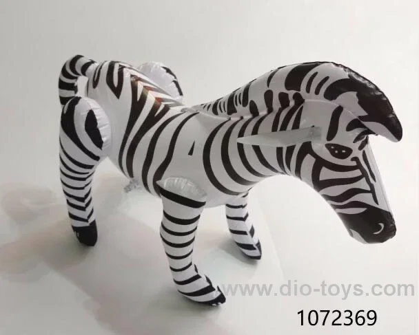 inflatable zebra