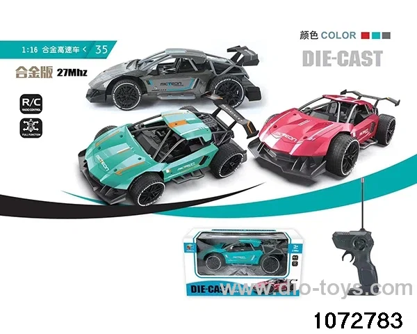 1:16 Alloy R/C Car in window box