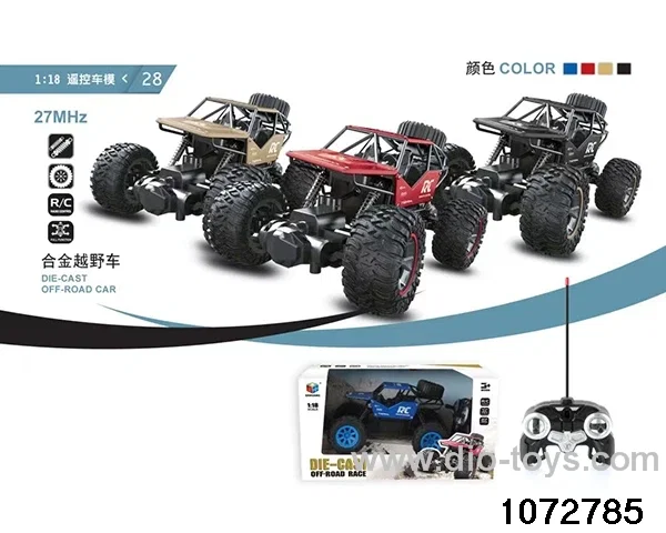 1:18 Alloy R/C Carincluded battery