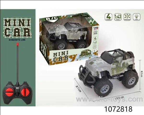 4 ch rc car with light，not include battery