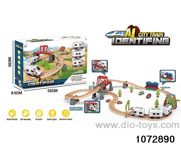 Electric Track Set (lights and music) in window box