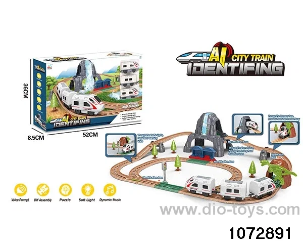 Electric Track Set (lights and music) in window box