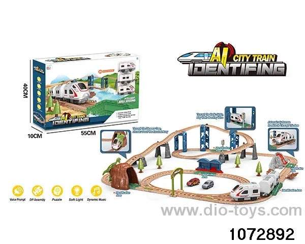Electric Track Set (lights and music) in window box