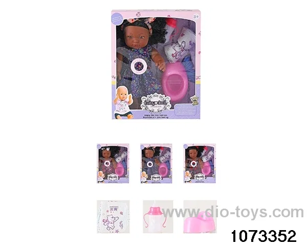14 inch doll with english IC in window box