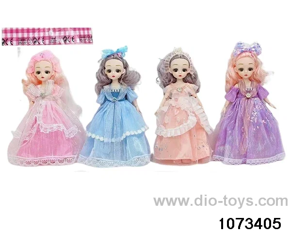 14 inch 12 jointed doll in PP bag with header