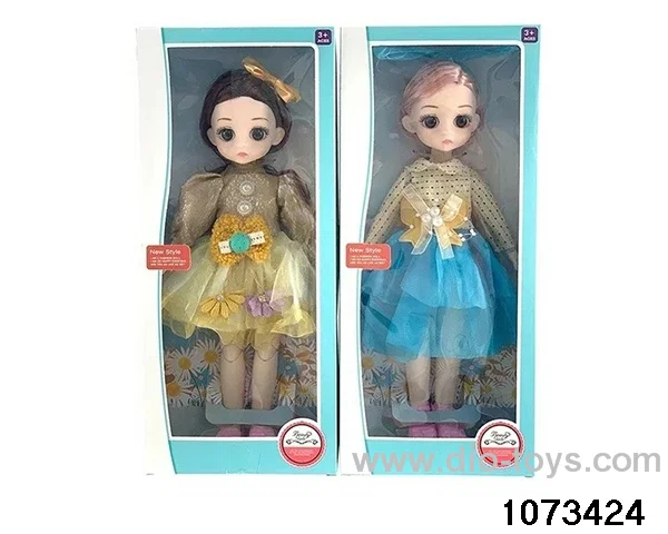 14 inch 12 jointed doll in window box