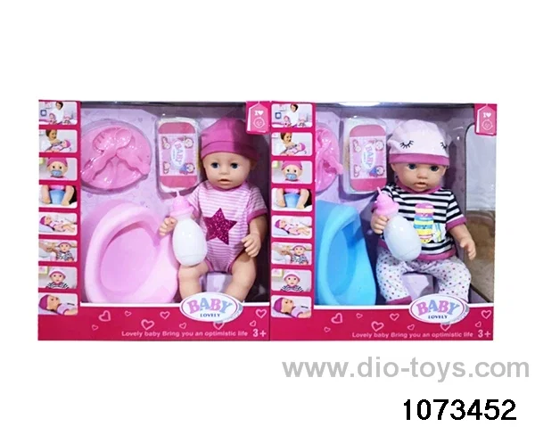 16 inch doll with IC in window box