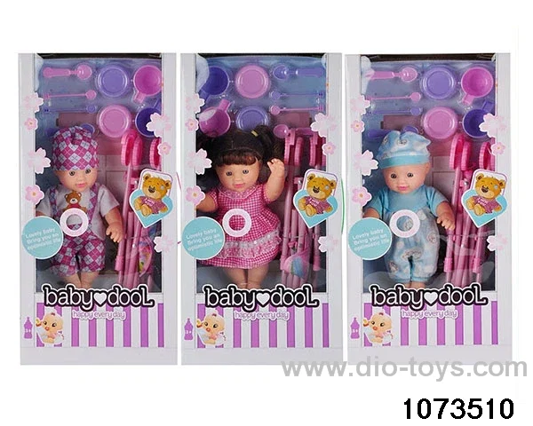12 inch doll with IC in window box