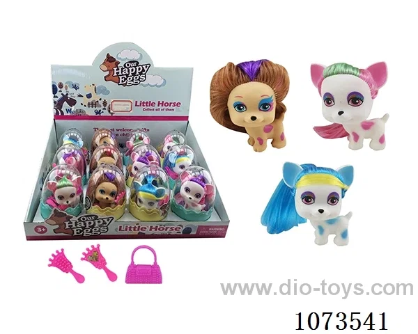 Vinyl animal set