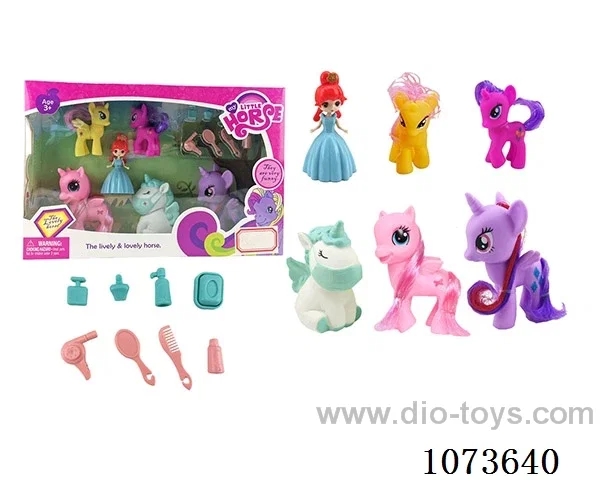 Vinyl animal set