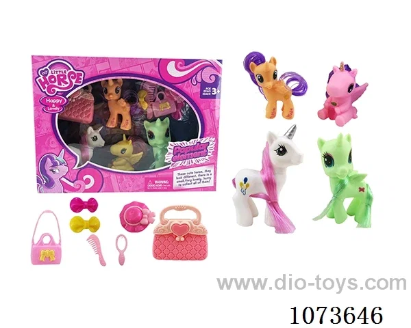 Vinyl animal set