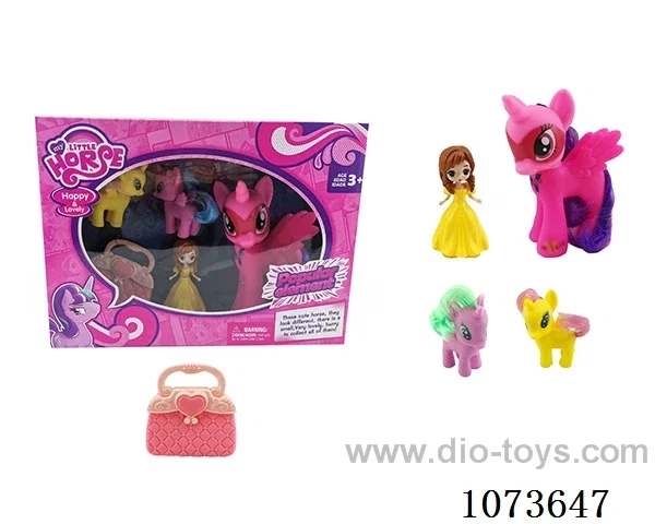 Vinyl animal set