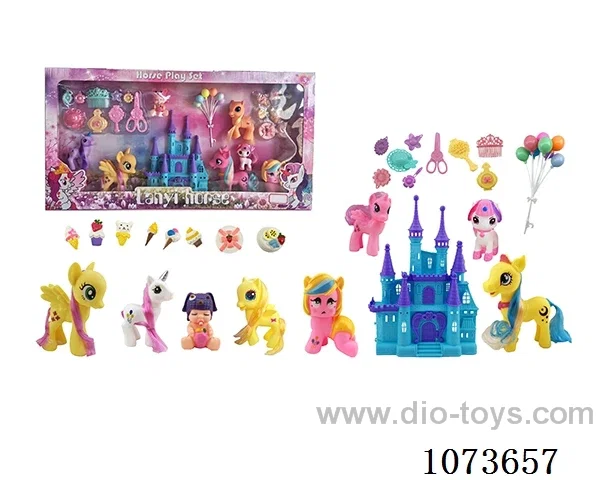 Vinyl animal set