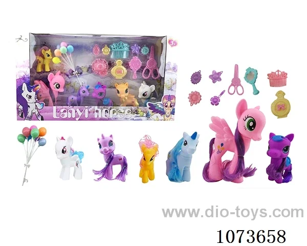 Vinyl animal set