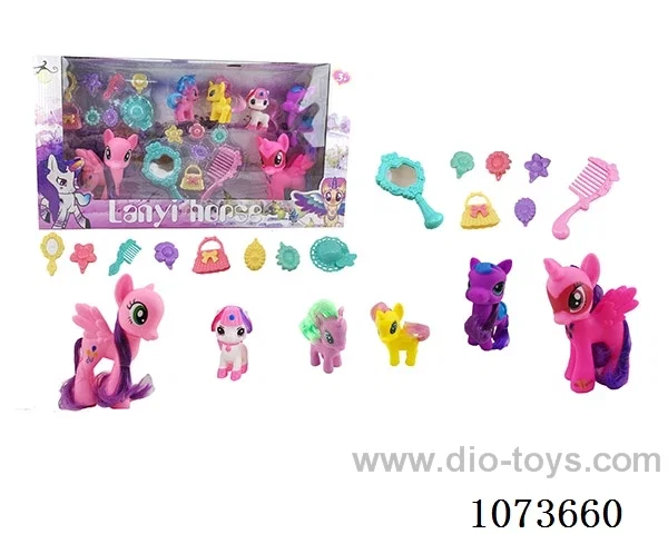Vinyl animal set