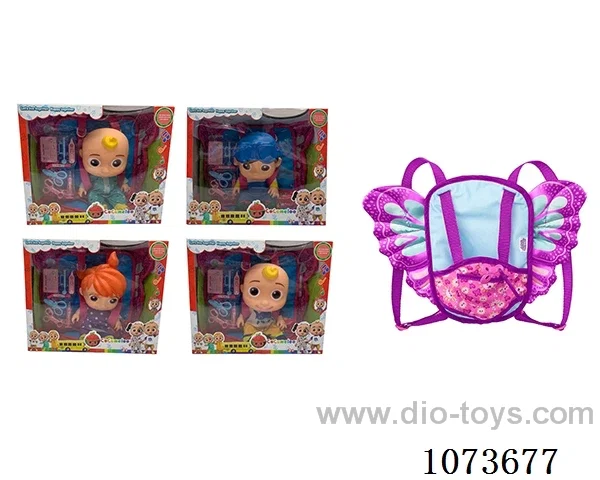 14inch doll with butterfly backpack