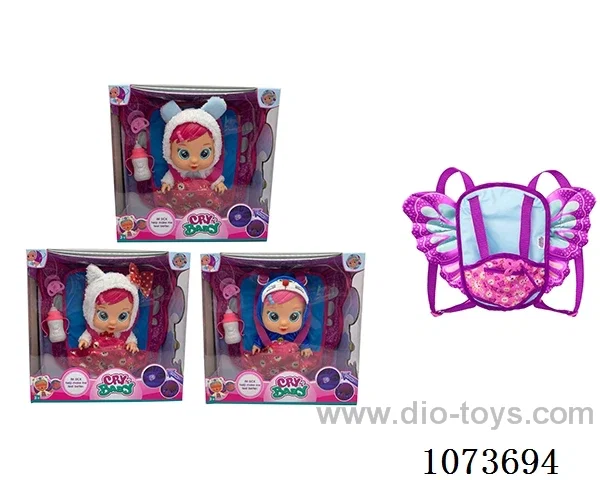14inch doll with butterfly backpack