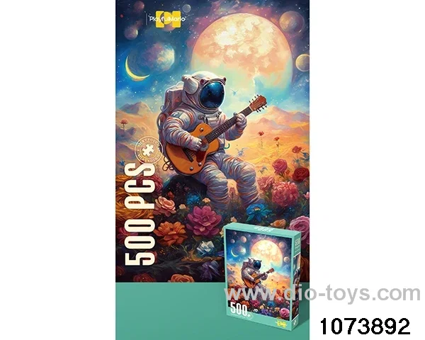 500pcs puzzle in bottom box
