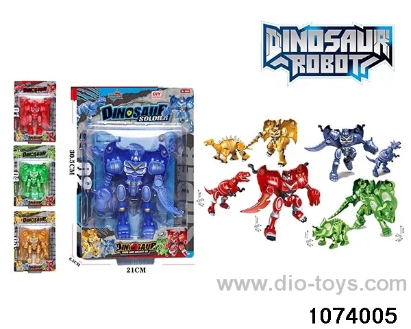 Disassemble Transformer Dinosaur in Blister with insert