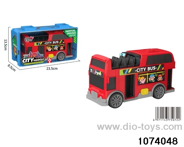 Friction Sightseeing car with light/sound