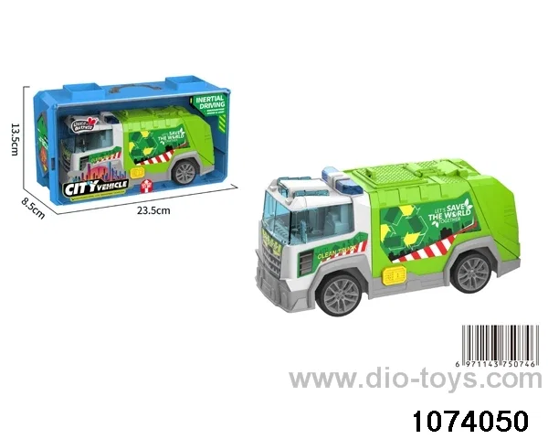 Friction Sanitation trucks with light/sound