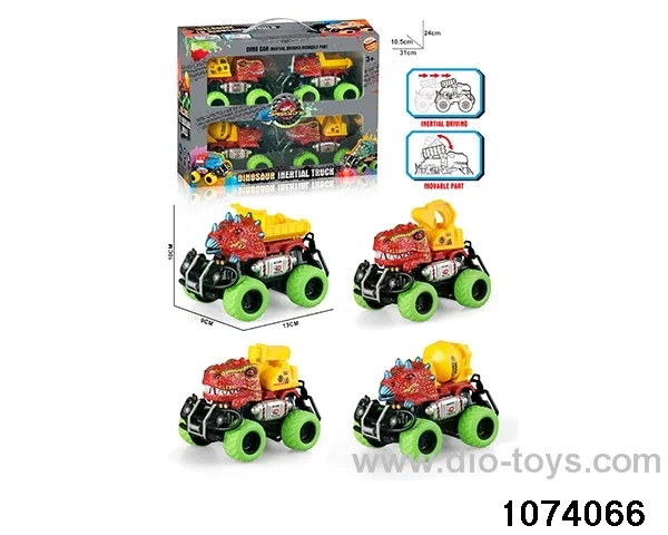 dinosaur car in Hand box