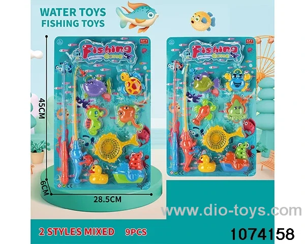 Twin Rod Fishing Combo in Blister card