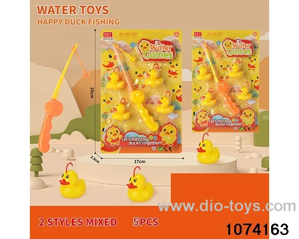 Happy Duck Fishing (5PCS) in Blister card