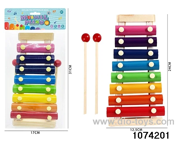 Wooden Eight-Tone Percussion in poly bag header