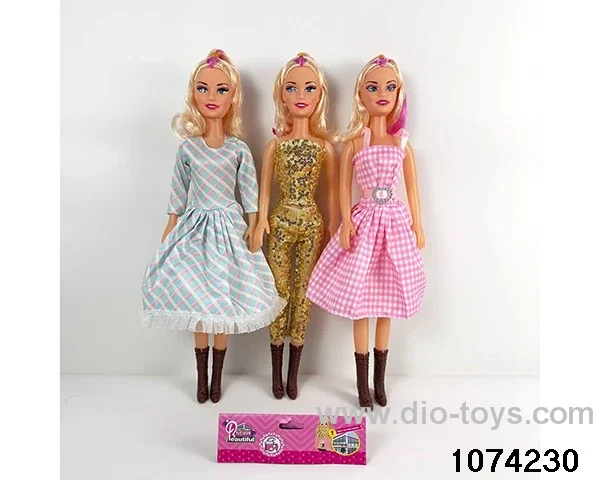 18 inch doll in PP bag with header