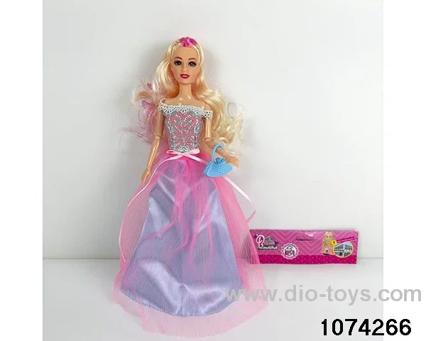 11 inch 9 jointed doll in PP bag with header
