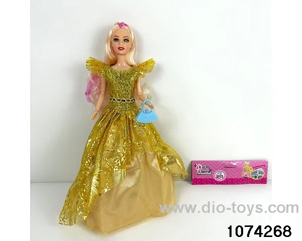 11 inch 9 jointed doll in PP bag with header