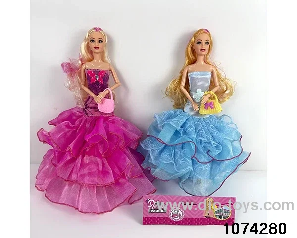 11 inch 9 jointed doll in PP bag with header