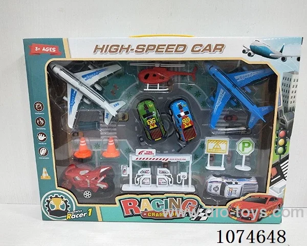 pull back car set