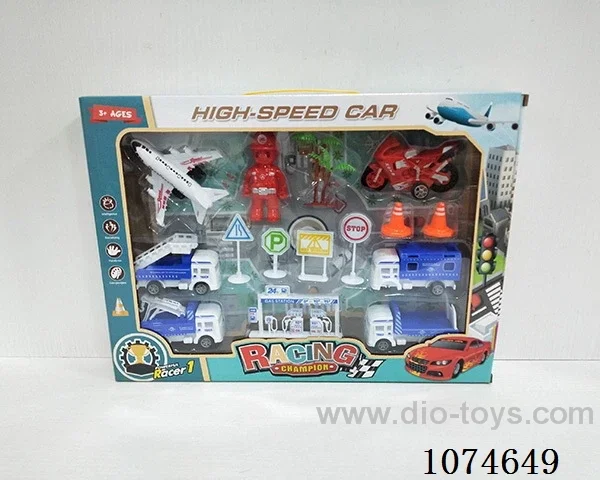 pull back car set