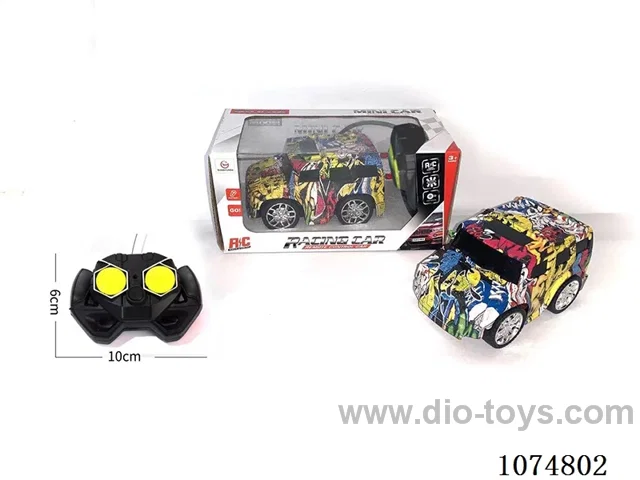 4ch RC car in window box